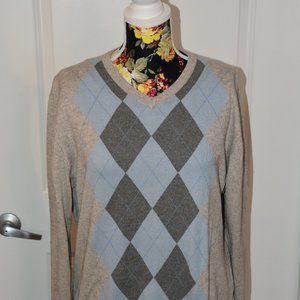 V-neck sweater in Silk and Cashmere